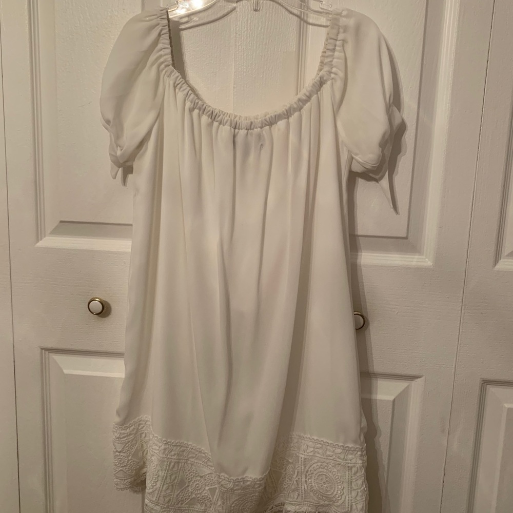 Lulu's Off-the-Shoulder Mini Dress